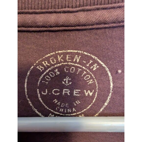 J. Crew L/S Broken-In Men's Shirts Sz M Bundle (2) Casual Layering Fall Winter - Picture 4 of 4